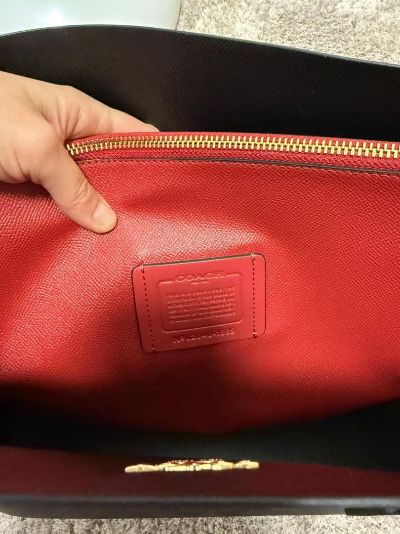 COACH ビジネスバッグ ブラウン