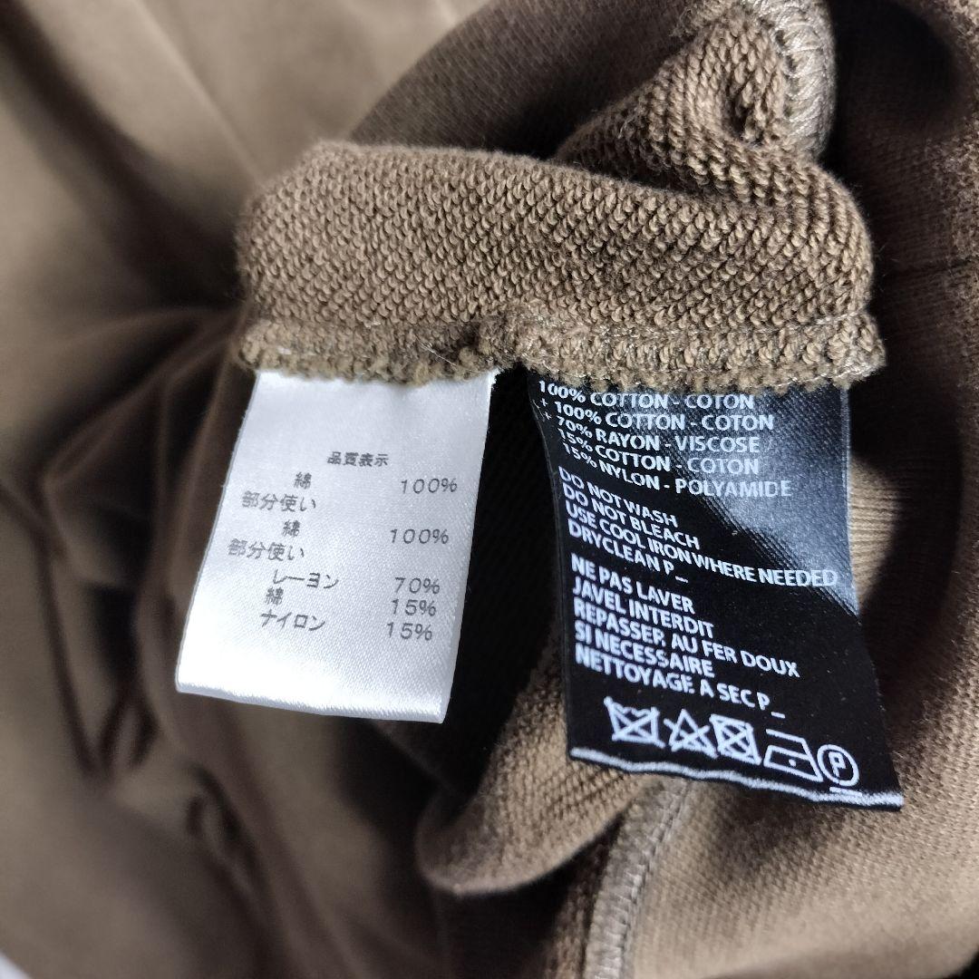 ANN DEMEULEMEESTER 異素材レイヤード スウェット ドッキング