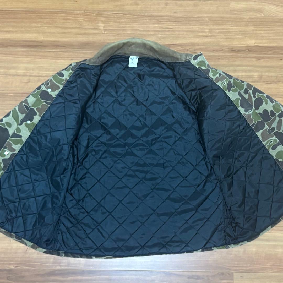 【80's激レア 美品】Carhartt ダックカモ ハンティングジャケット L