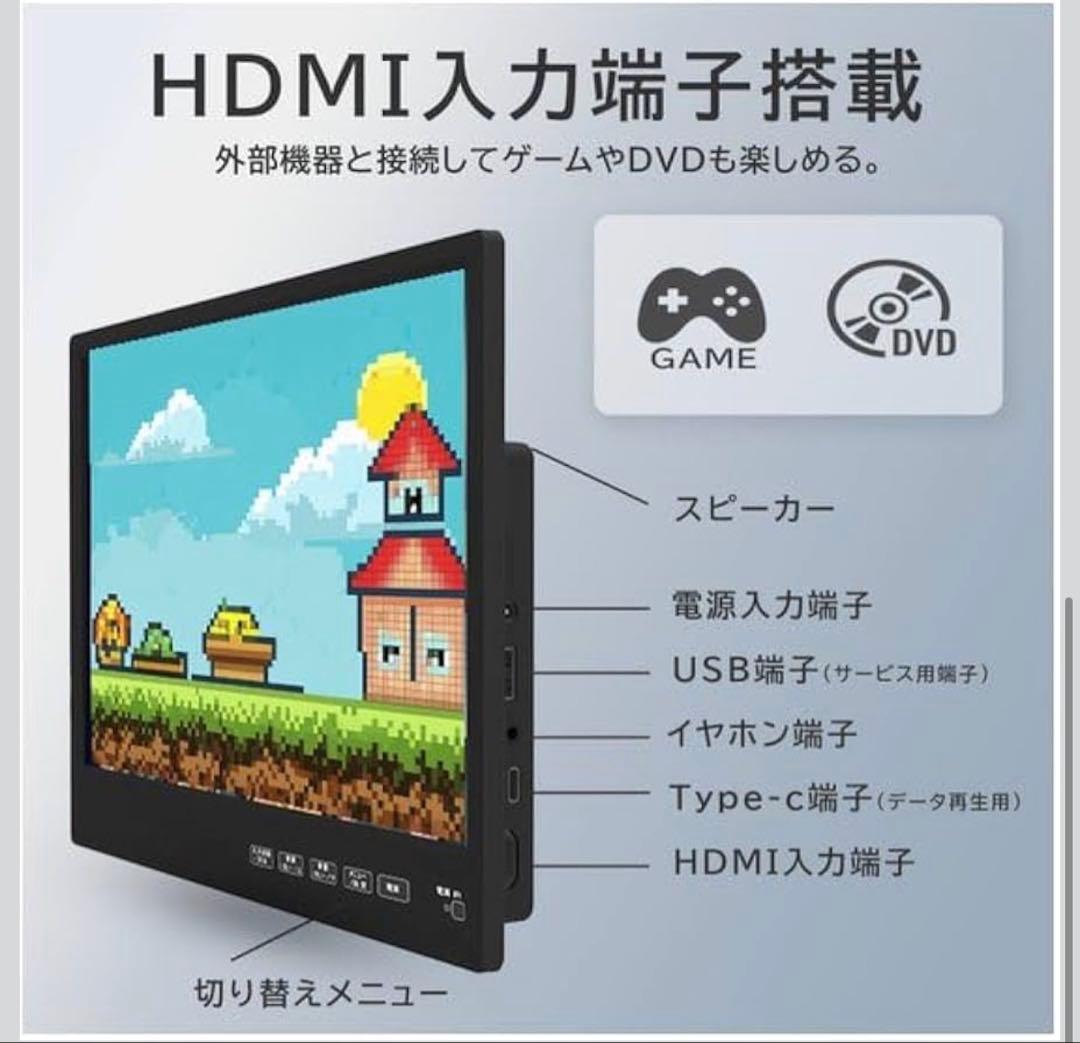 ヘッドレスト リアモニター KEIYO