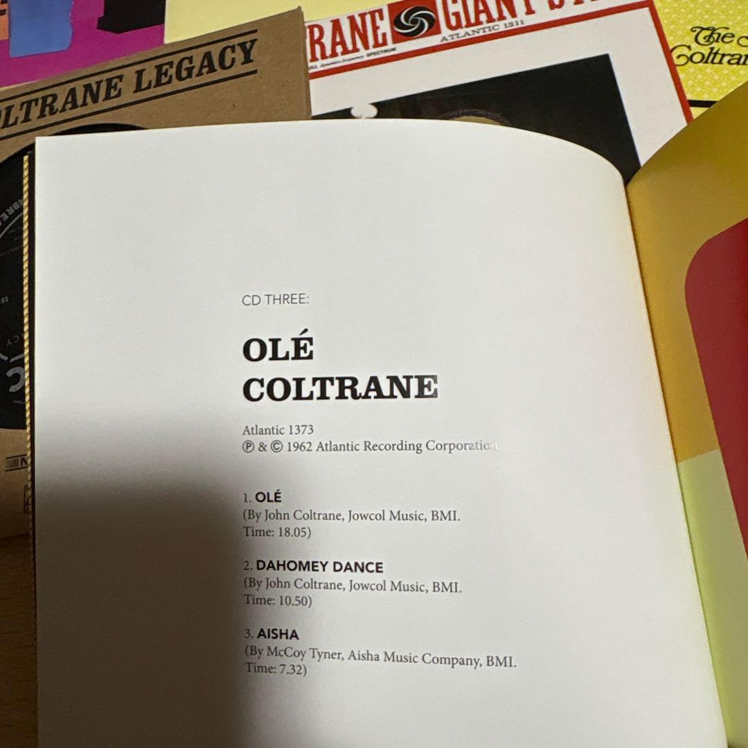 ジョン・コルトレーン Atlantic Years in Mono CD6枚組