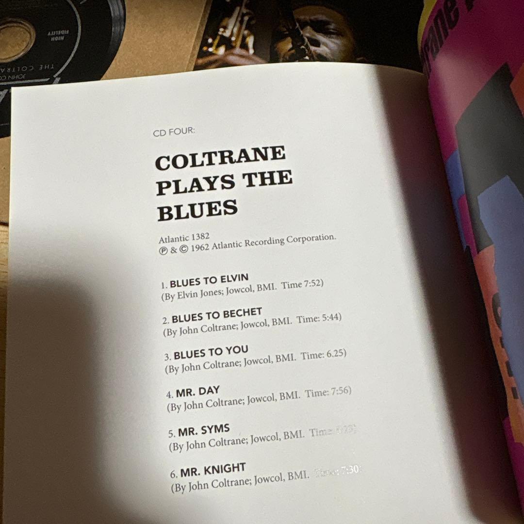 ジョン・コルトレーン Atlantic Years in Mono CD6枚組