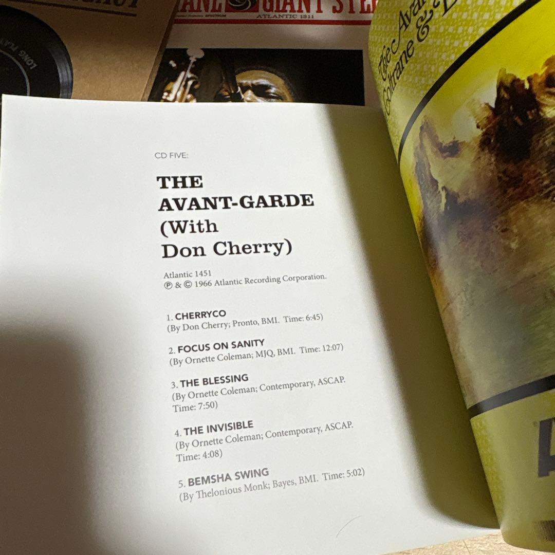 ジョン・コルトレーン Atlantic Years in Mono CD6枚組