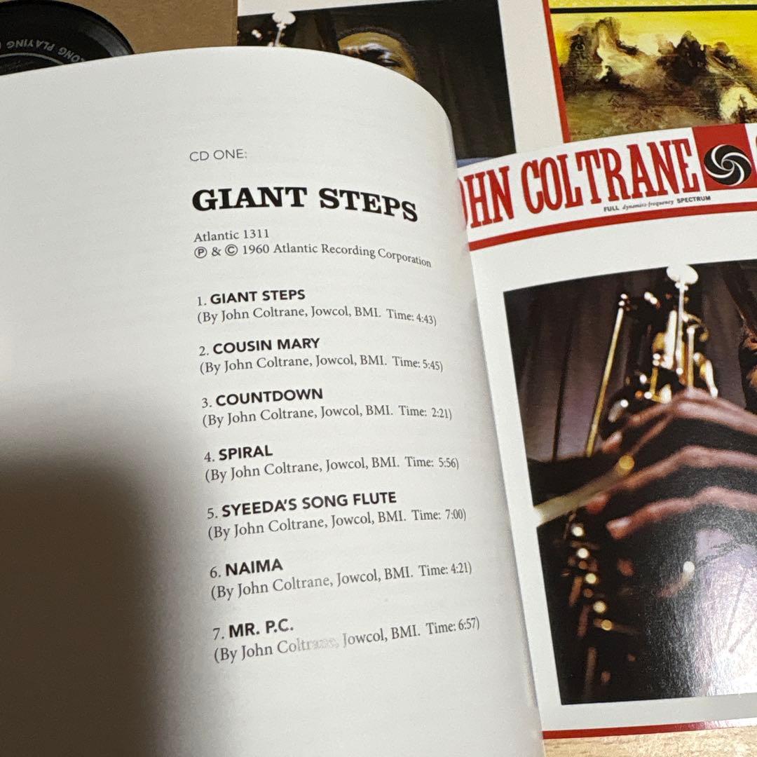 ジョン・コルトレーン Atlantic Years in Mono CD6枚組