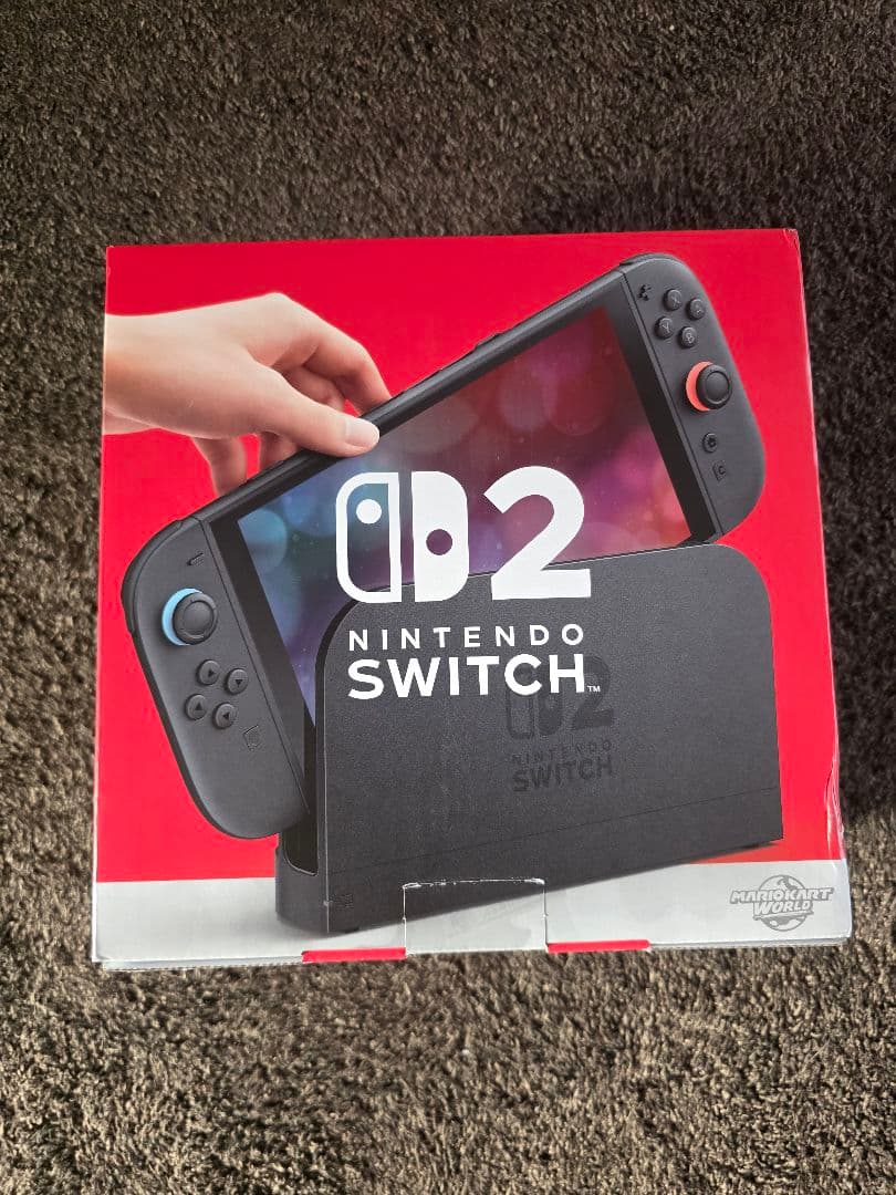 Nintendo Switch 2モデル マリオカート同梱