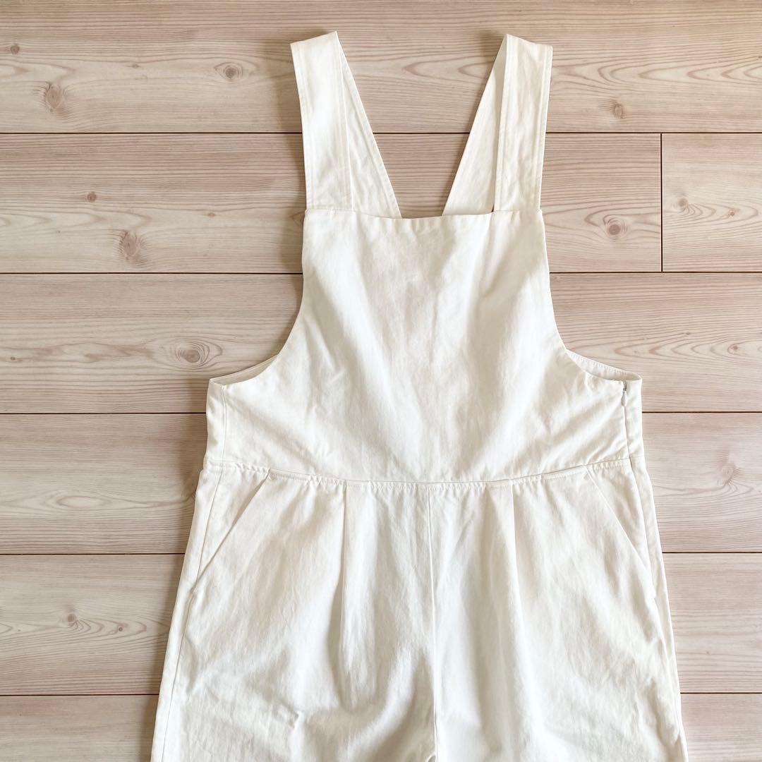 BEAVER別注 グランマママドーター サロペット 白 ホワイト