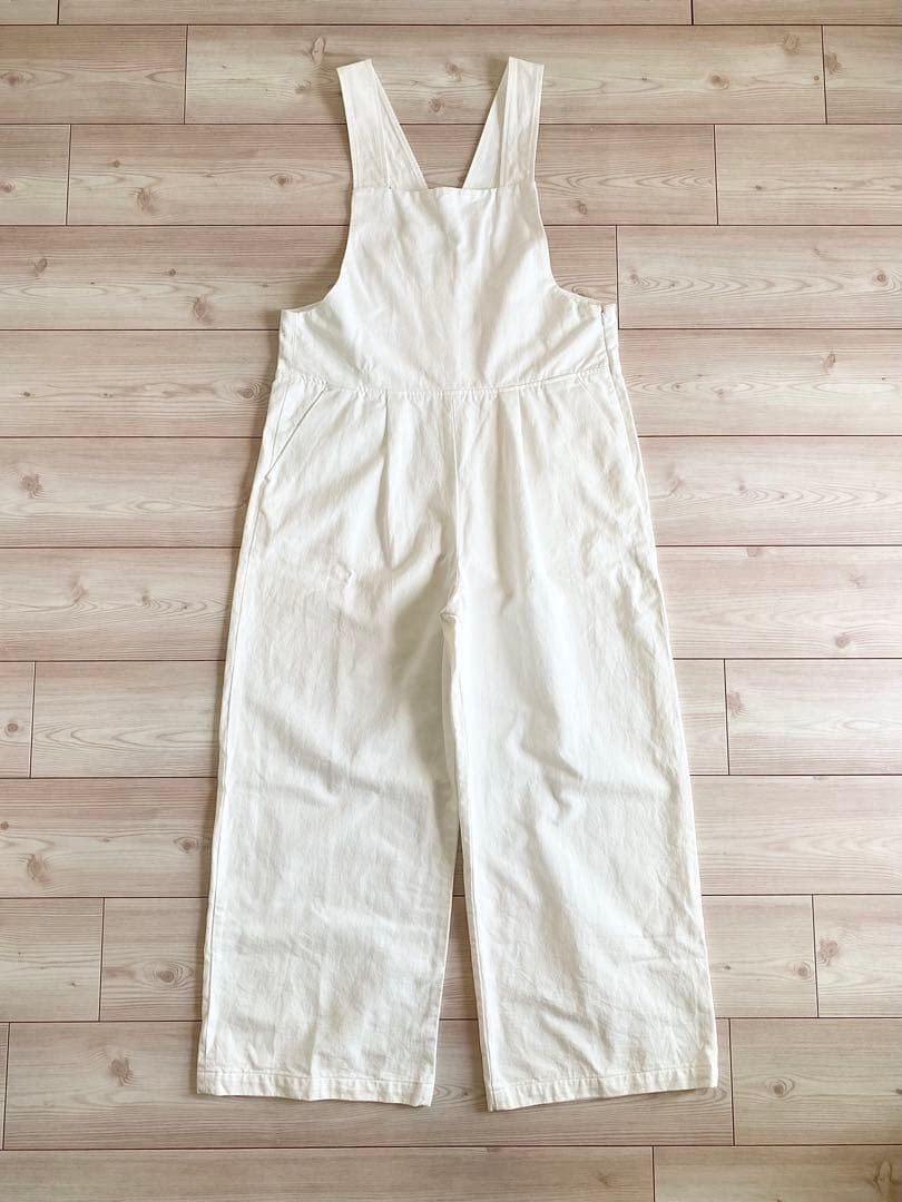 BEAVER別注 グランマママドーター サロペット 白 ホワイト