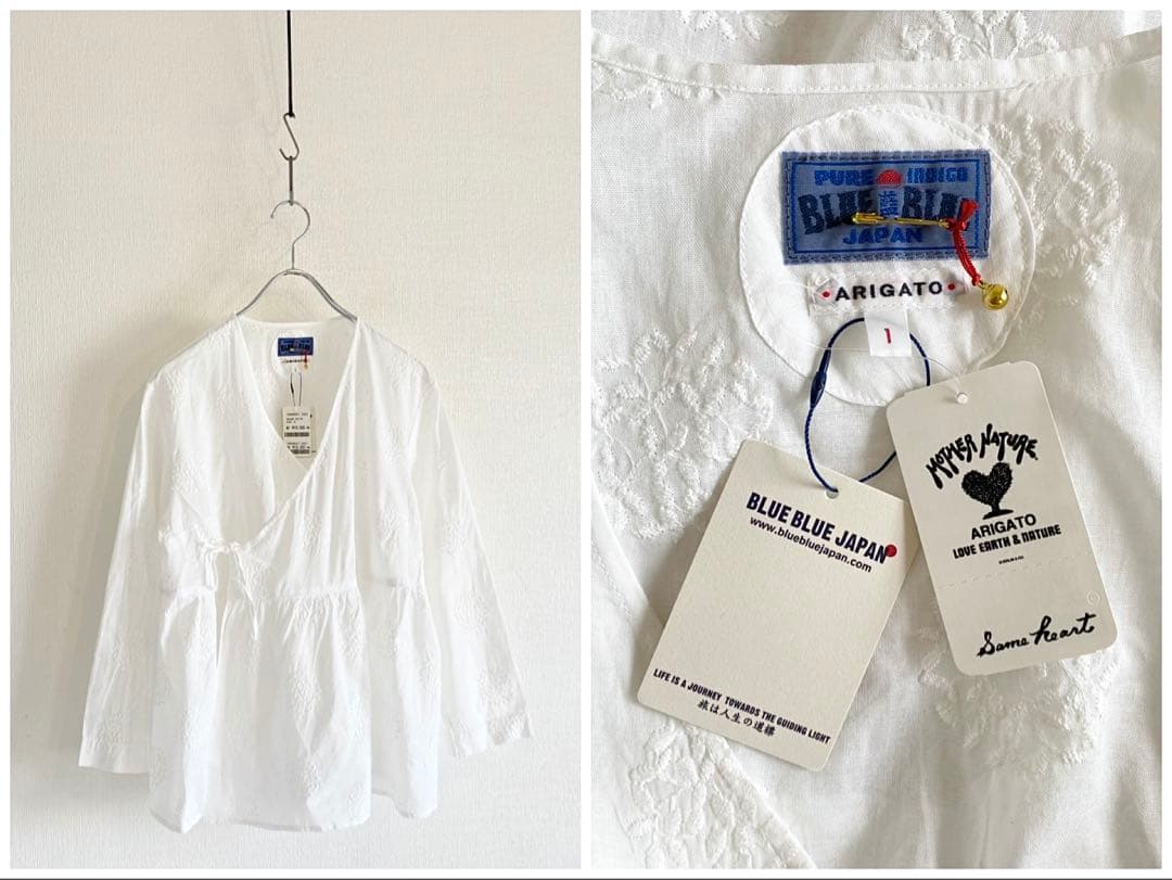 BEAVER別注 グランマママドーター サロペット 白 ホワイト