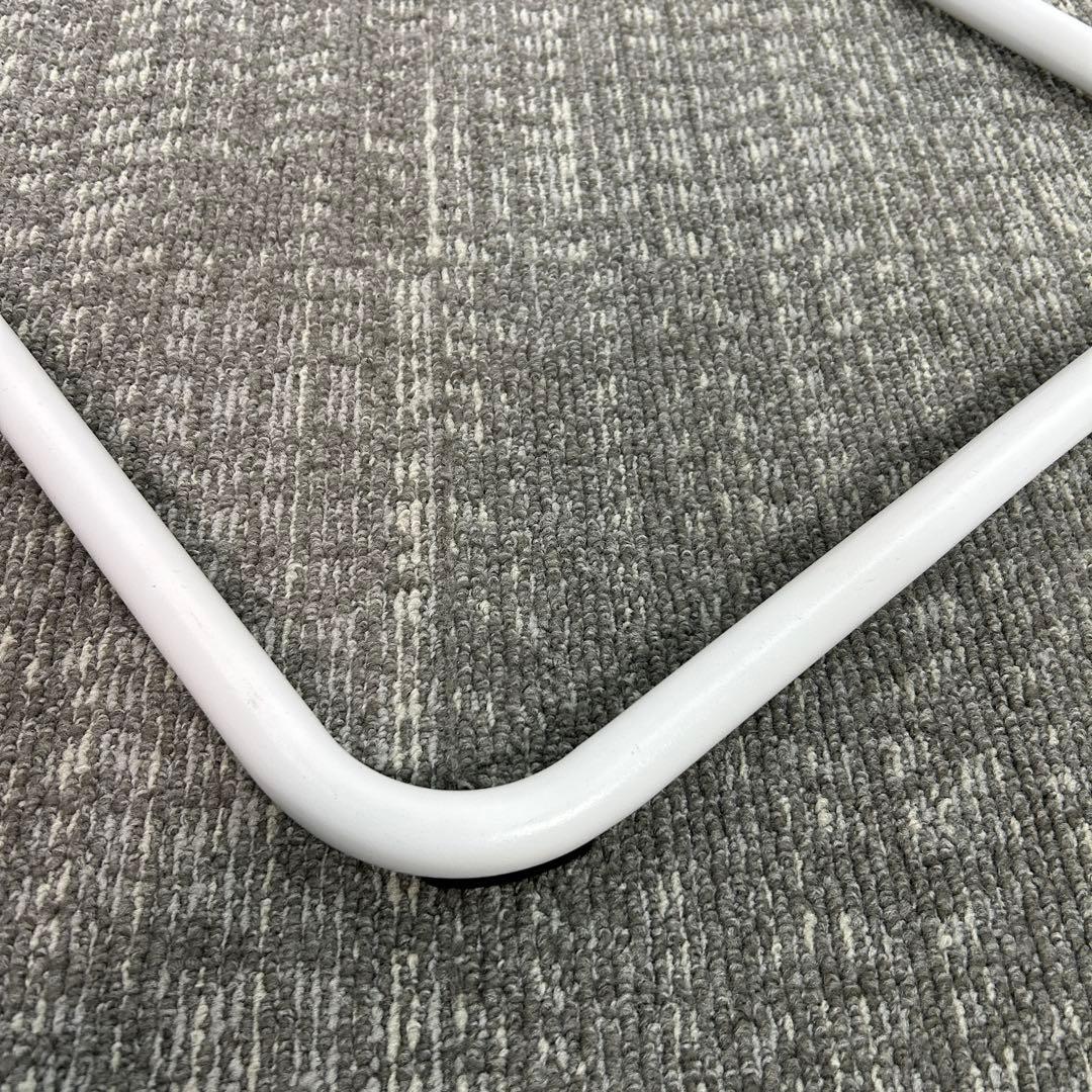 ④Knoll/ノル トボガン プルアップテーブル　ホワイトxホワイトオーク