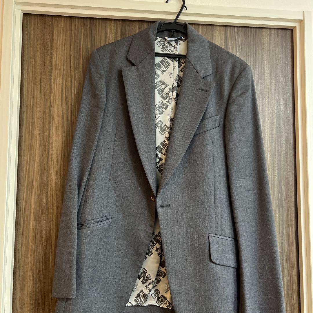 【Ytraaa】vivienne westwood MANグレー スーツ