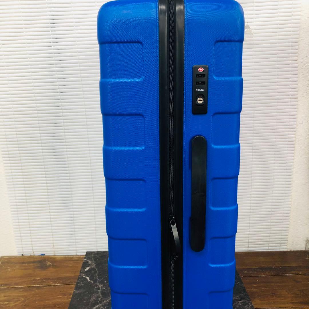 F241⭐️希少⭐️無印良品　MUJI 中型（64L）スーツケース　ブルー