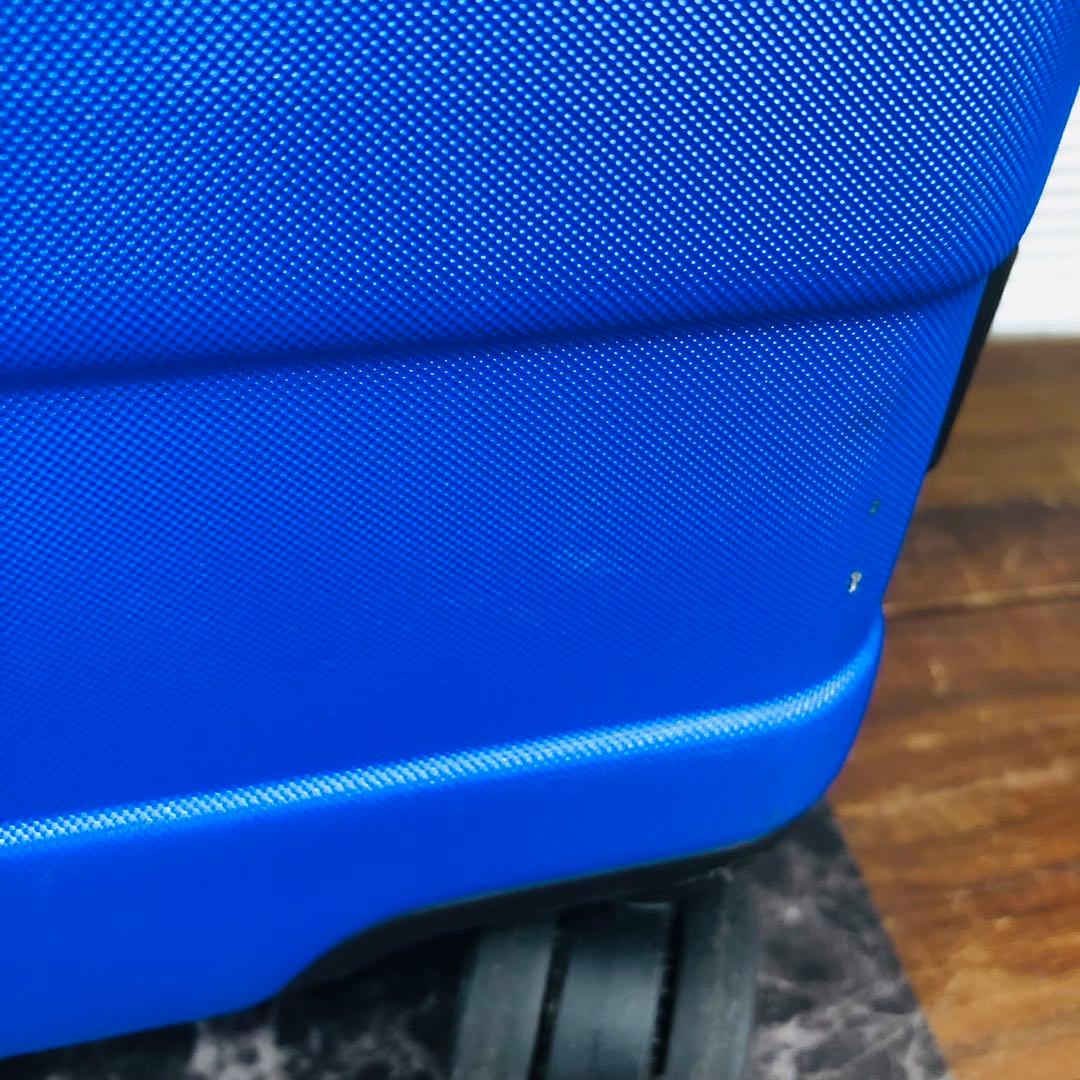 F241⭐️希少⭐️無印良品　MUJI 中型（64L）スーツケース　ブルー