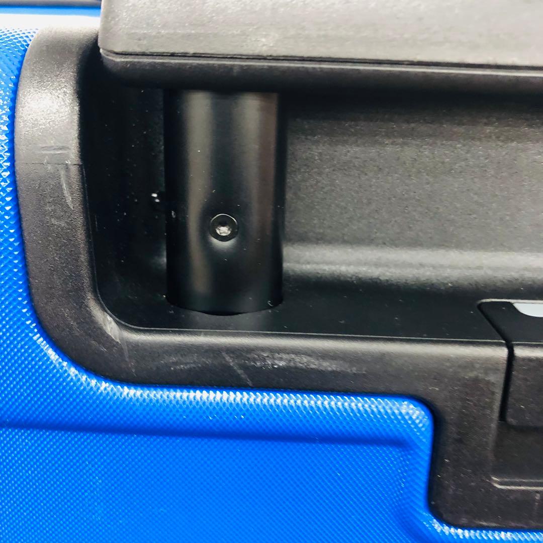 F241⭐️希少⭐️無印良品　MUJI 中型（64L）スーツケース　ブルー