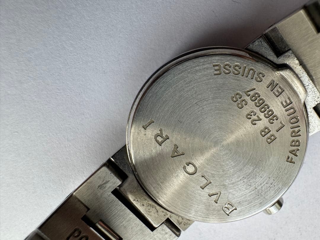 BVLGARI BB 23 SSクォーツレディース腕時計