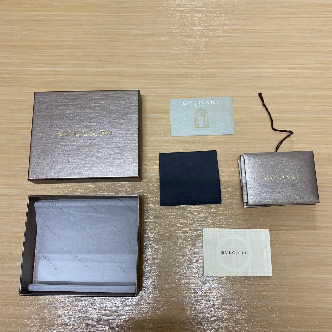 BVLGARI ブルガリ 二つ折り財布 ブラック