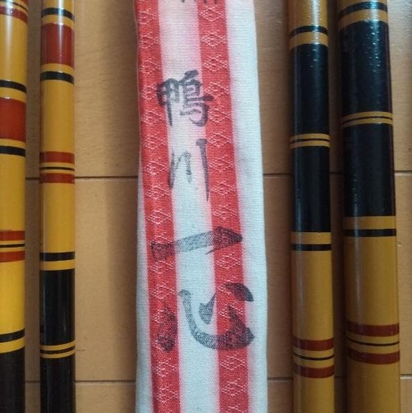 ヘラブナ竿 6本セット ＋竿掛け