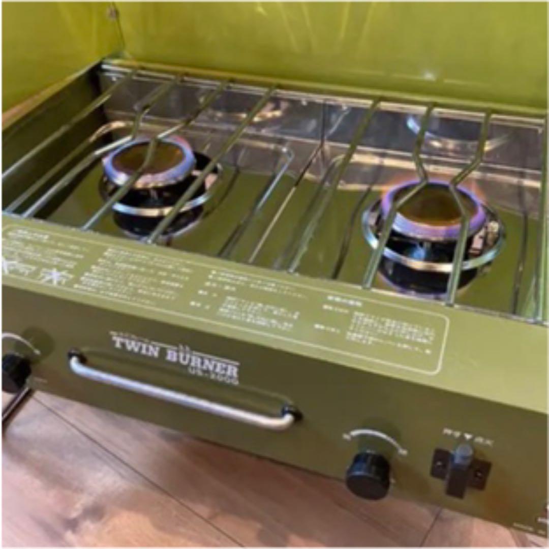 希少　レア　ユニフレーム　ツインバーナー