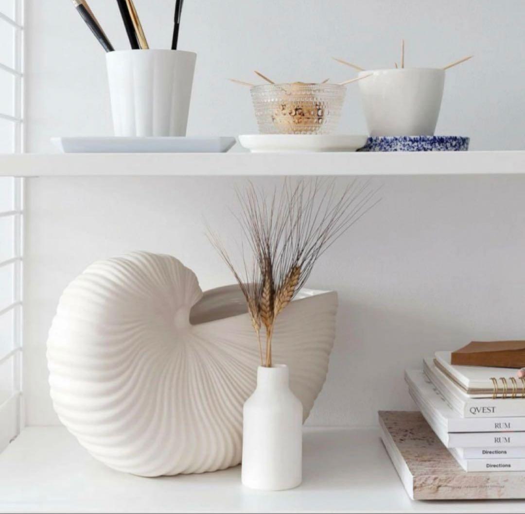 Ferm Living ファームリビング Shell Pot オフホワイト