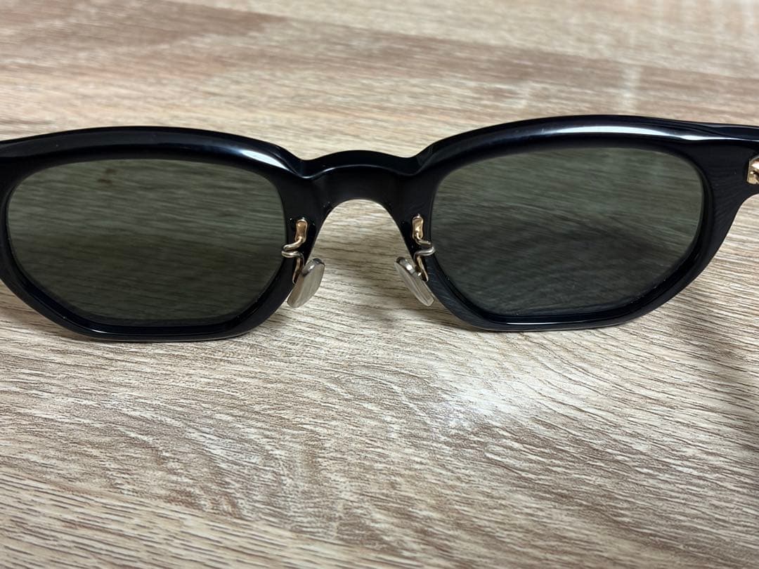 AURALEE ブラック サングラス オーバル