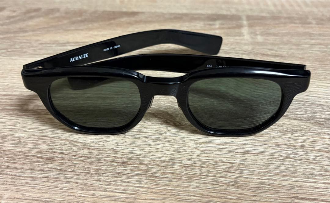 AURALEE ブラック サングラス オーバル