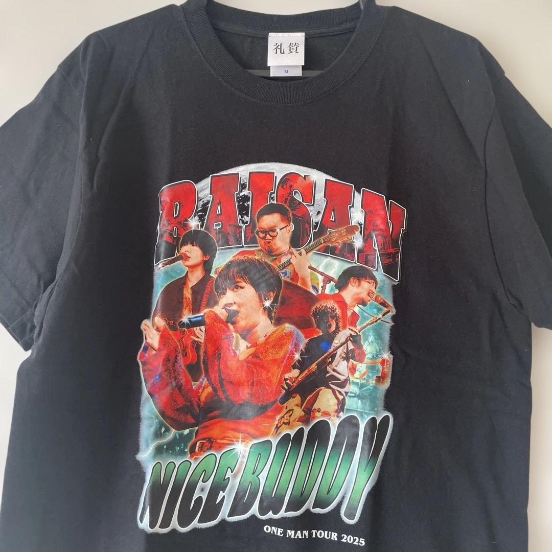 礼賛 nicebuddy ライブTシャツ 2025
