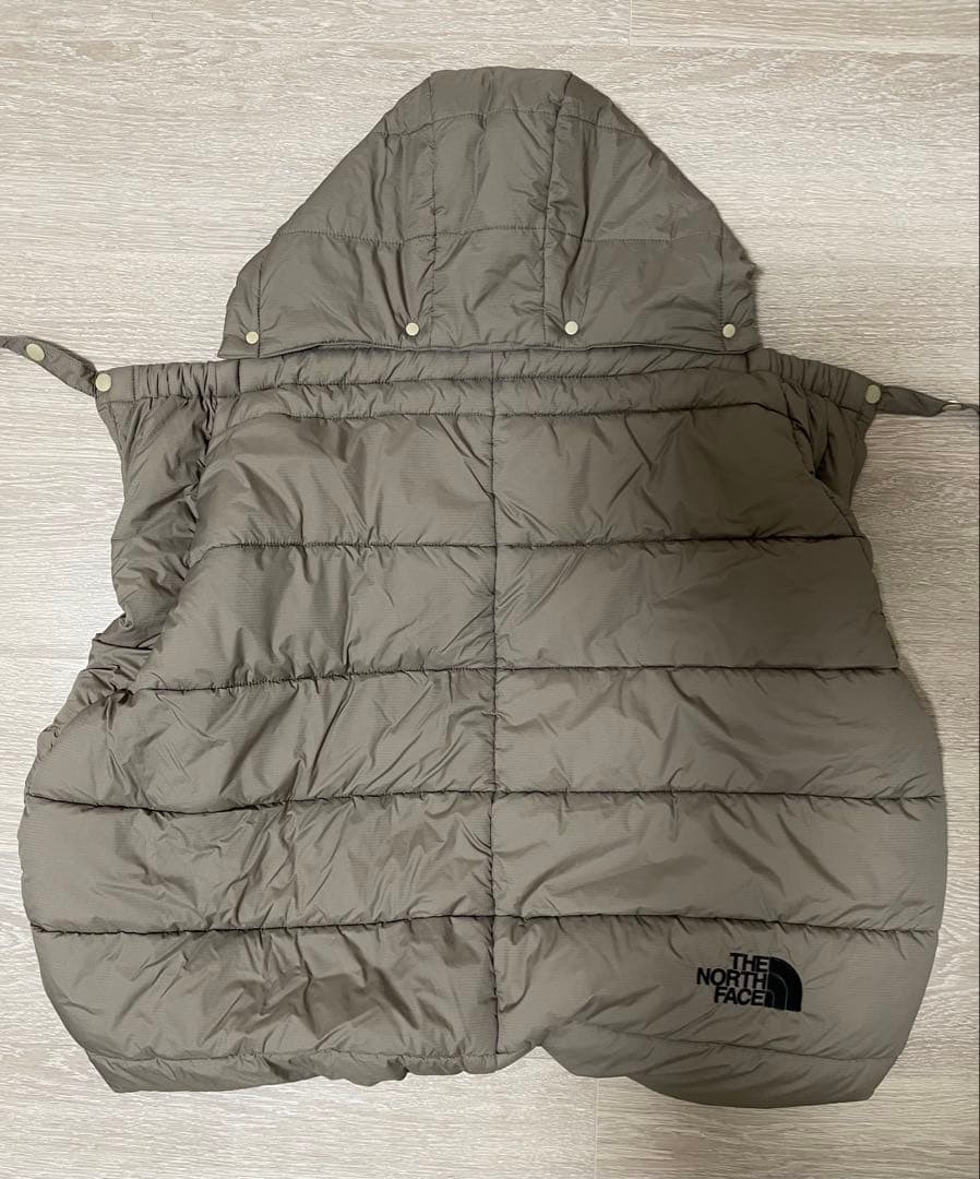 【美品】ノースフェイス マルチシェルブランケット 抱っこ紐ケープ