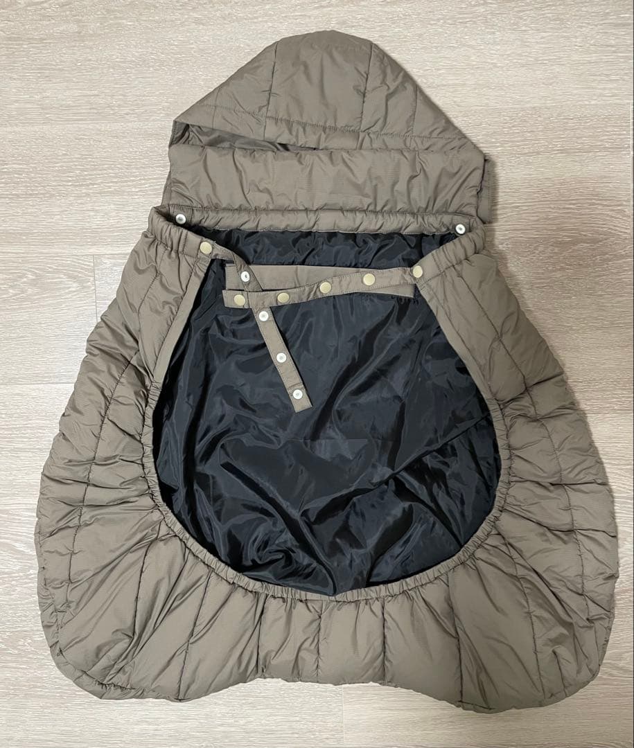 【美品】ノースフェイス マルチシェルブランケット 抱っこ紐ケープ