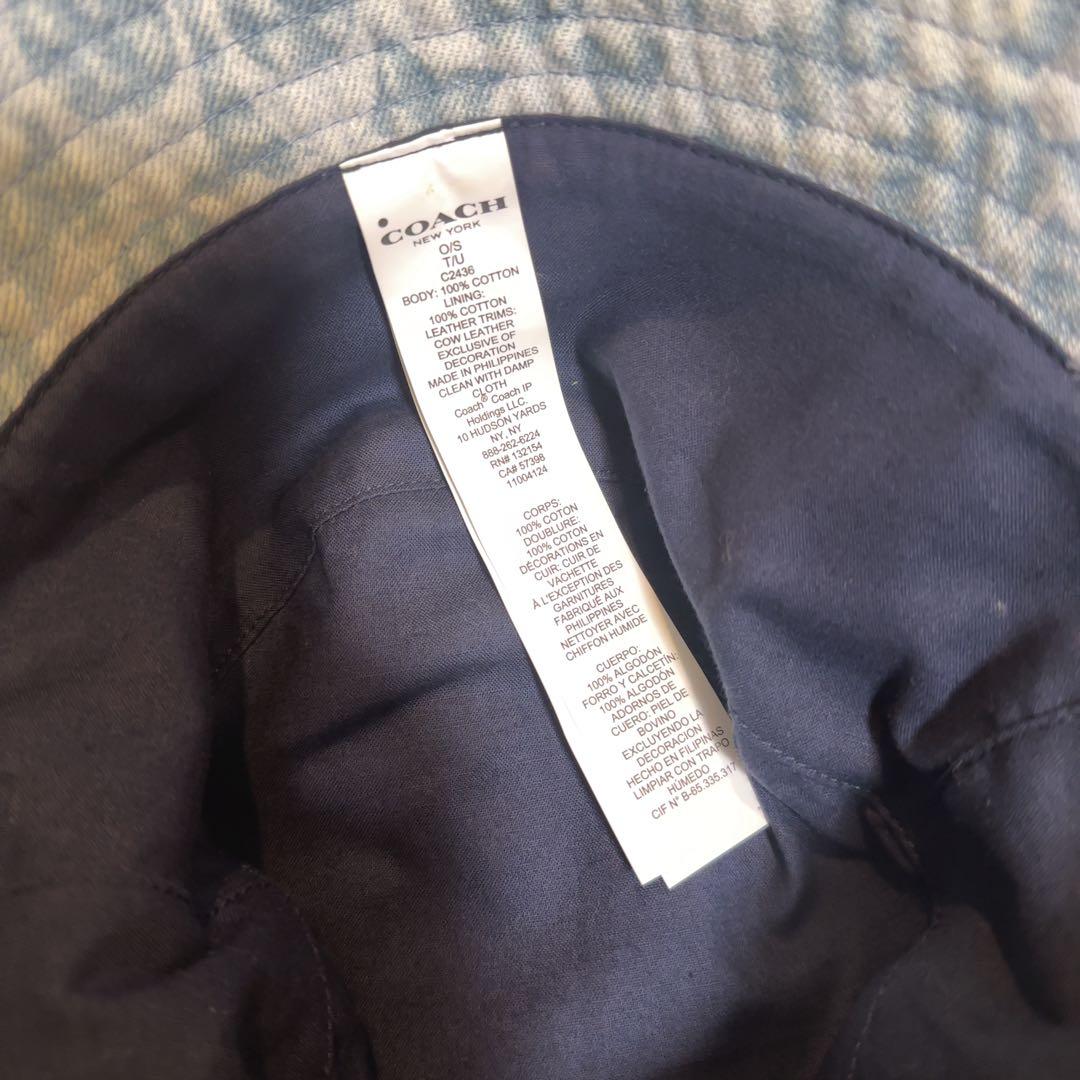 希少✳︎コーチ バケットハット COACH デニム