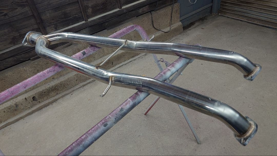 フェアレディZ マフラー 中間パイプ ストレート