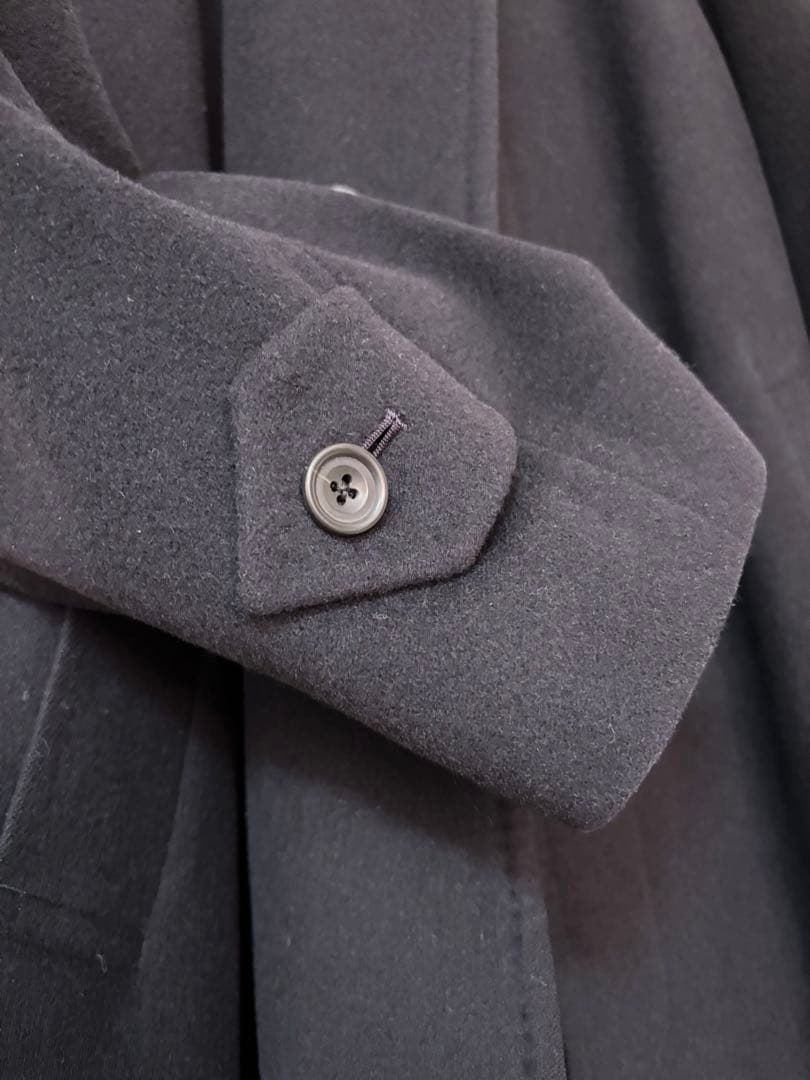 Brooks brothers カシミヤ+ウールのロングコート ネイビー