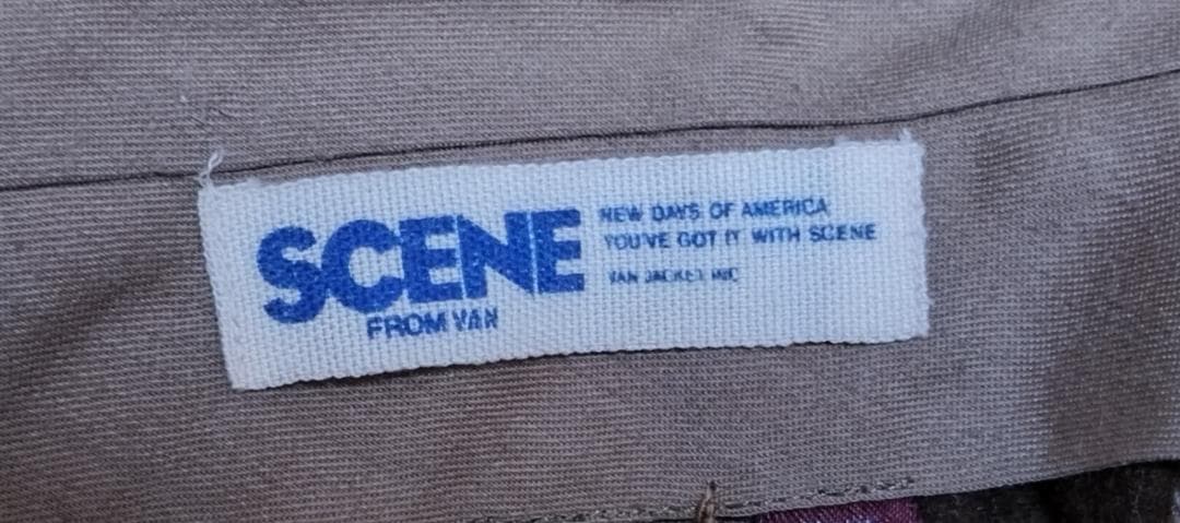 フレア　スラックス　パンツ　フランネル　ヴィンテージ　ビンテージ　昭和レトロ