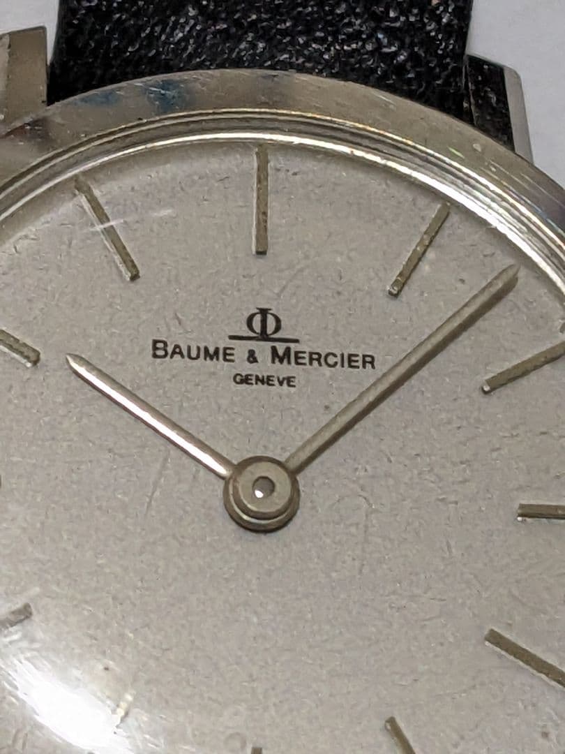 ボームメルシエ　手巻時計　ビンテージ　スイス製　ボーム＆メルシエ　swiss