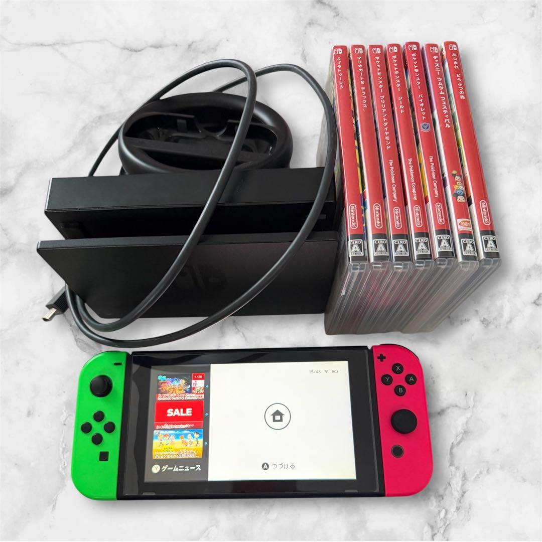 Nintendo Switch 本体　ソフト付き