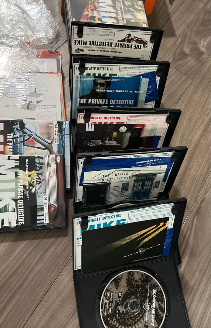 私立探偵濱マイク初回盤 全13巻DVDセットポストカードあり
