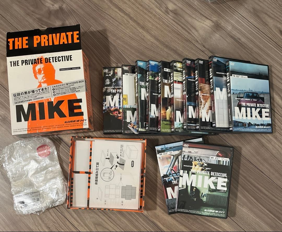 私立探偵濱マイクDVD初回版12巻全巻セットポストカードあり