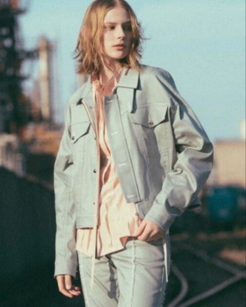 SUESADA デニムジャケット ブルゾン ミント スエサダ 23SS定価6万円