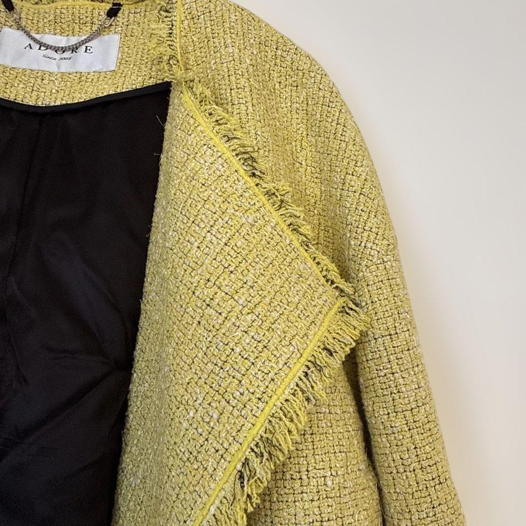 コ*ー様 アドーア　ADORE ノーカラージャケット　38