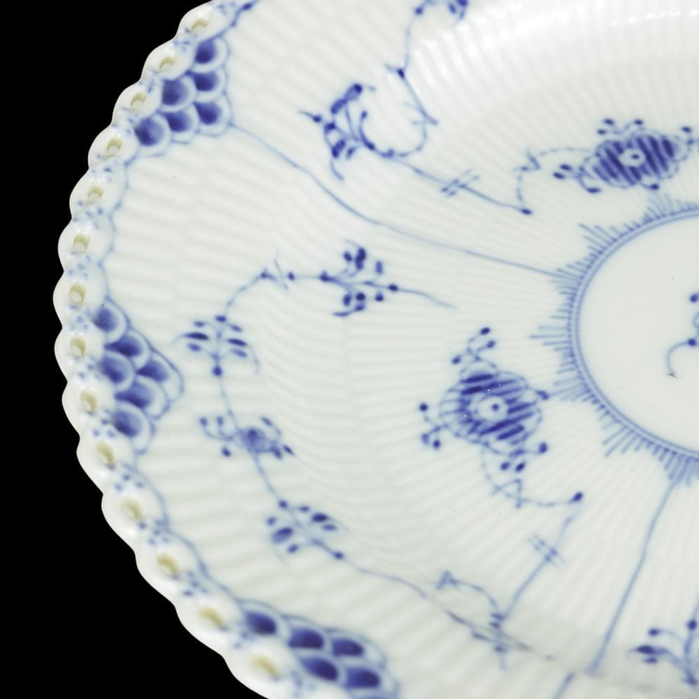 ロイヤルコペンハーゲン ブルーフルーテッド フルレース 25cm 大皿
