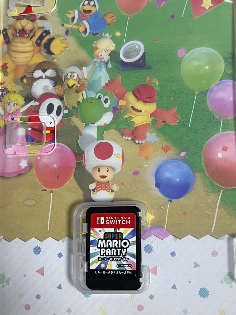 【美品 おまけつき】Nintendo Switch 本体 マリオパーティ付き