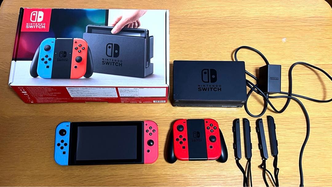【美品 おまけつき】Nintendo Switch 本体 マリオパーティ付き