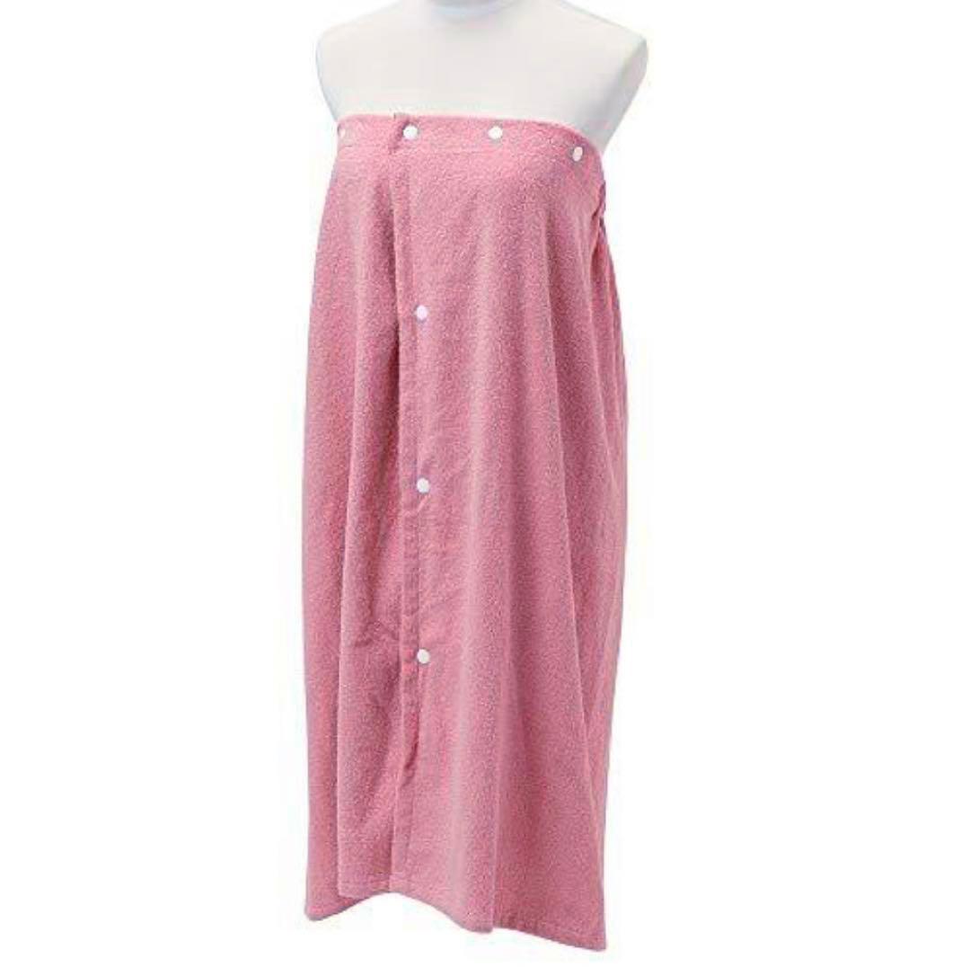 エステ☆ラップガウン5枚☆フェイスタオル10枚☆ローズピンク