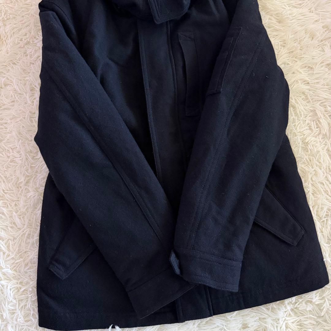 【極美品】【希少】バーバリーブラックレーベル　ウールコート　5way L