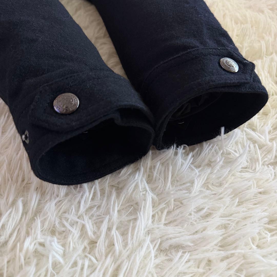 【極美品】【希少】バーバリーブラックレーベル　ウールコート　5way L