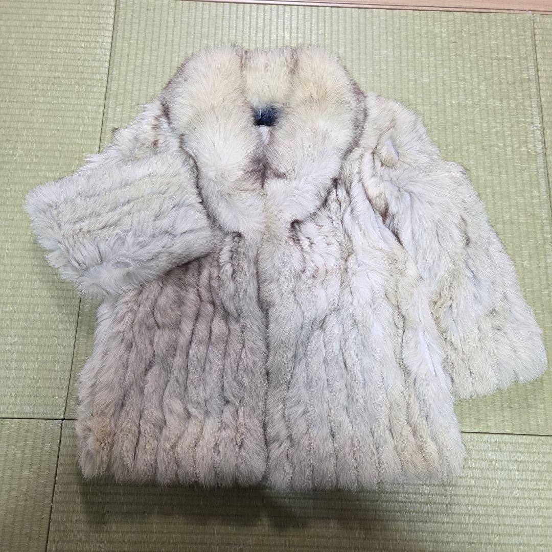 ブルーフォックス フォクスコート 着丈73㎝ 肉厚