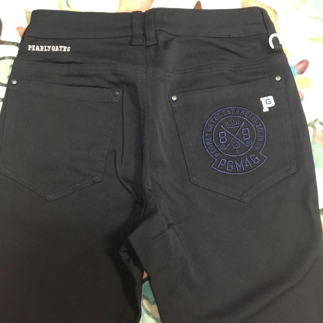 PG 89 レディース スリムフィットパンツ 黒 新品　サイズ00