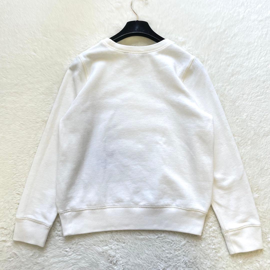 美品 ラルフローレン ポロベア スウェット ホワイト