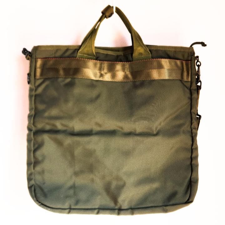 【zak】BRIEFING ステルス（初期型）カーキ ヘルメットバッグ