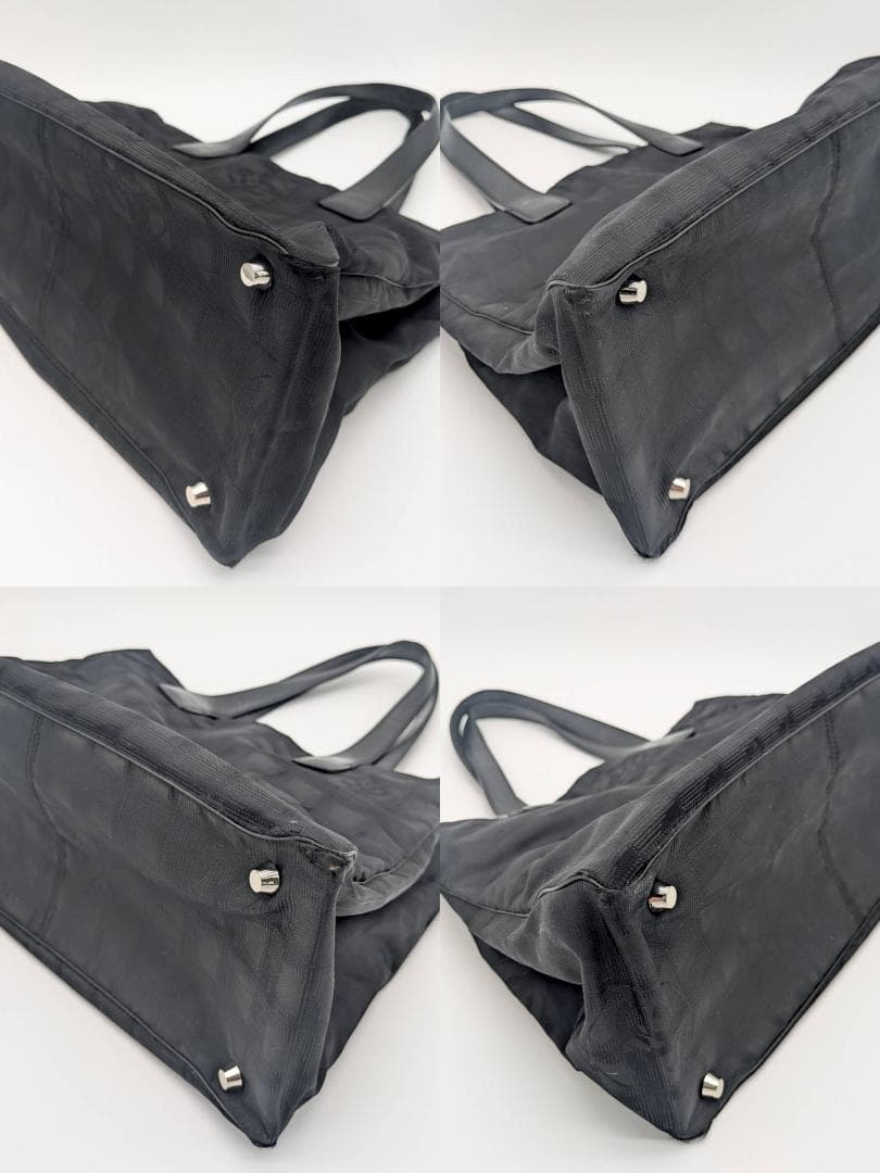 シャネル Chanel ニュートラベルライン トートバッグ ブラック 正規品