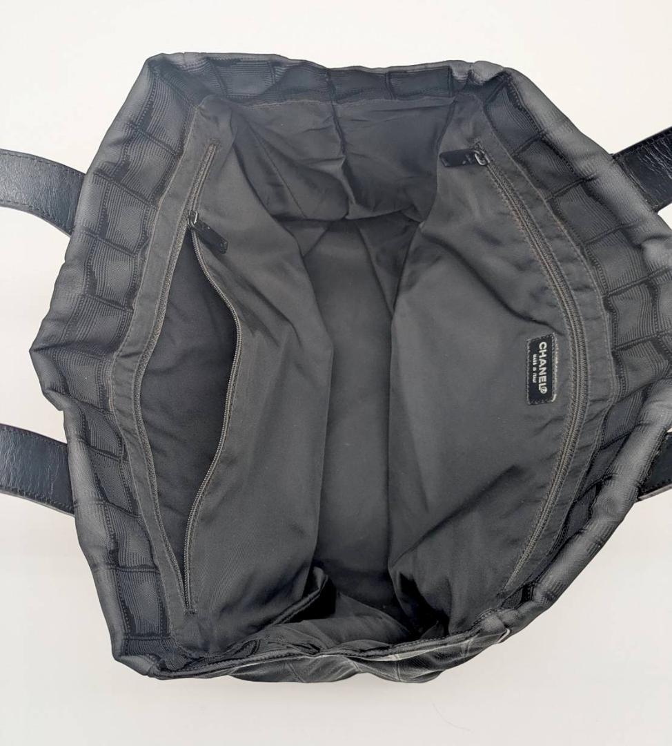 シャネル Chanel ニュートラベルライン トートバッグ ブラック 正規品