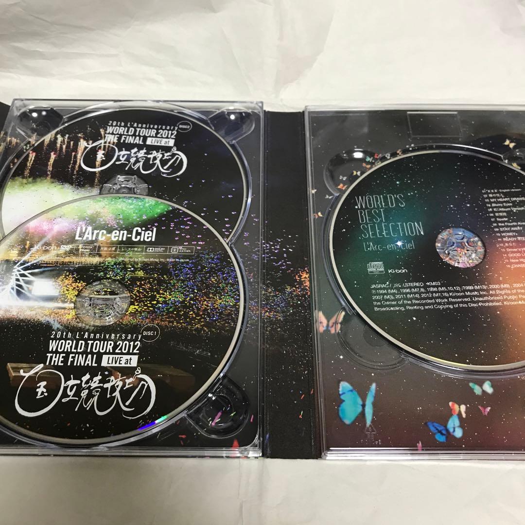 DVD★ラルク/20th L'Anniversary WORLD 香港CD